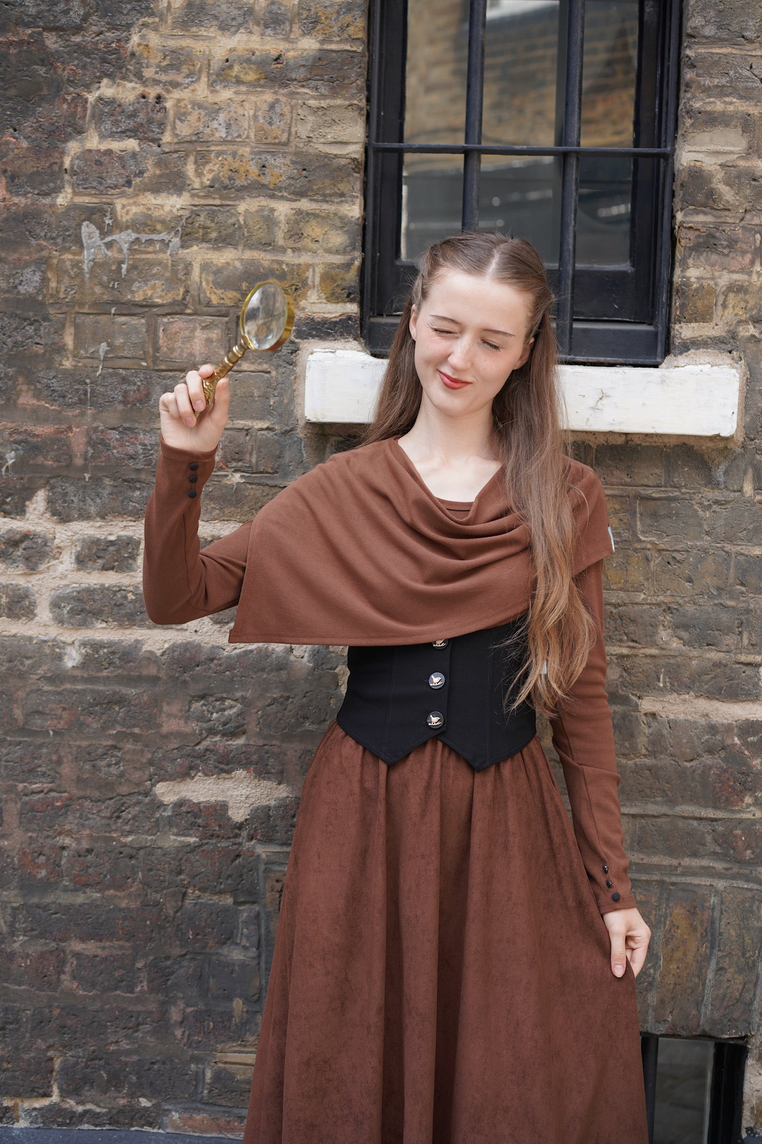 2-Way Claire Dress (Caramel)