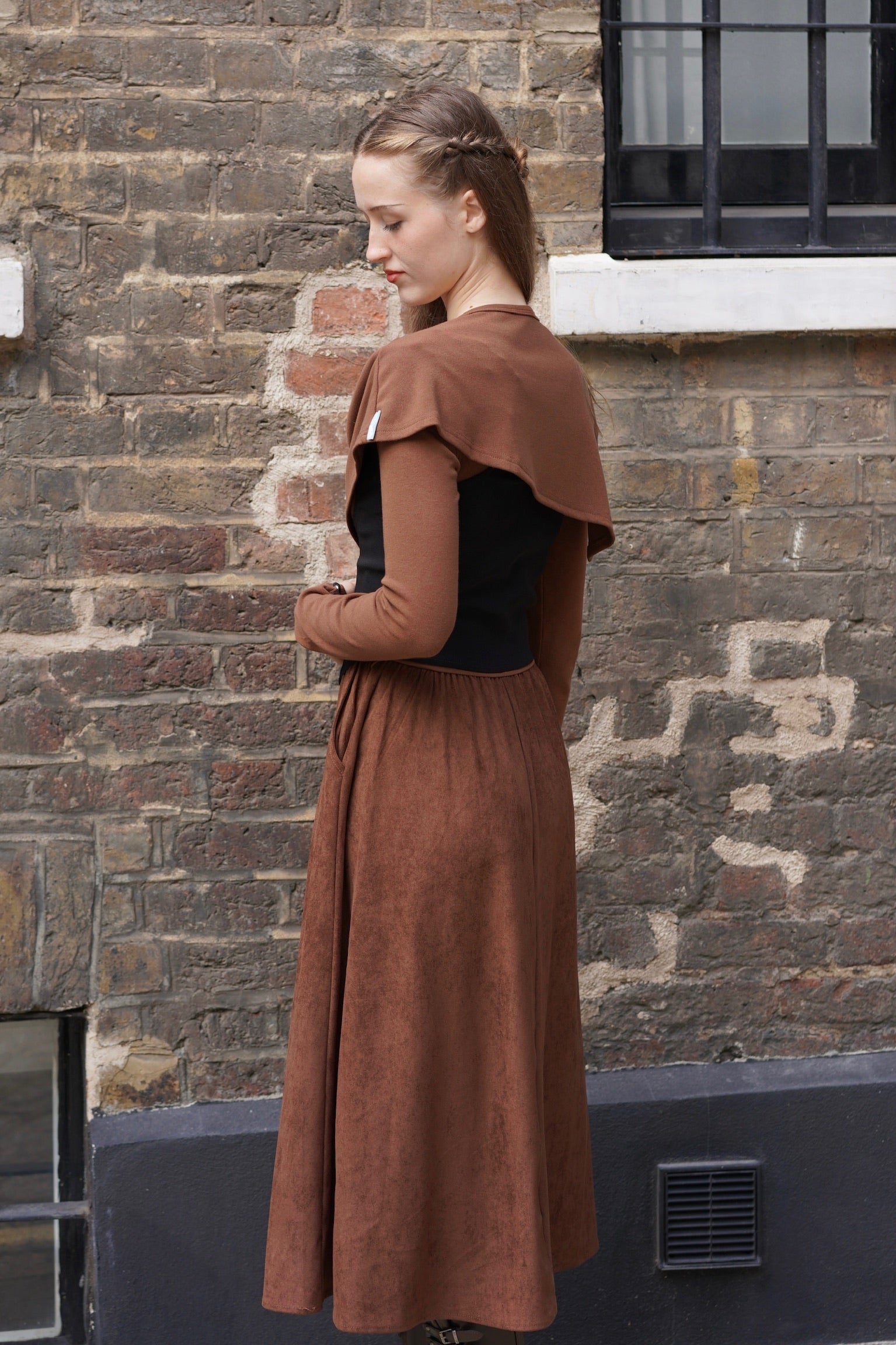 2-Way Claire Dress (Caramel)