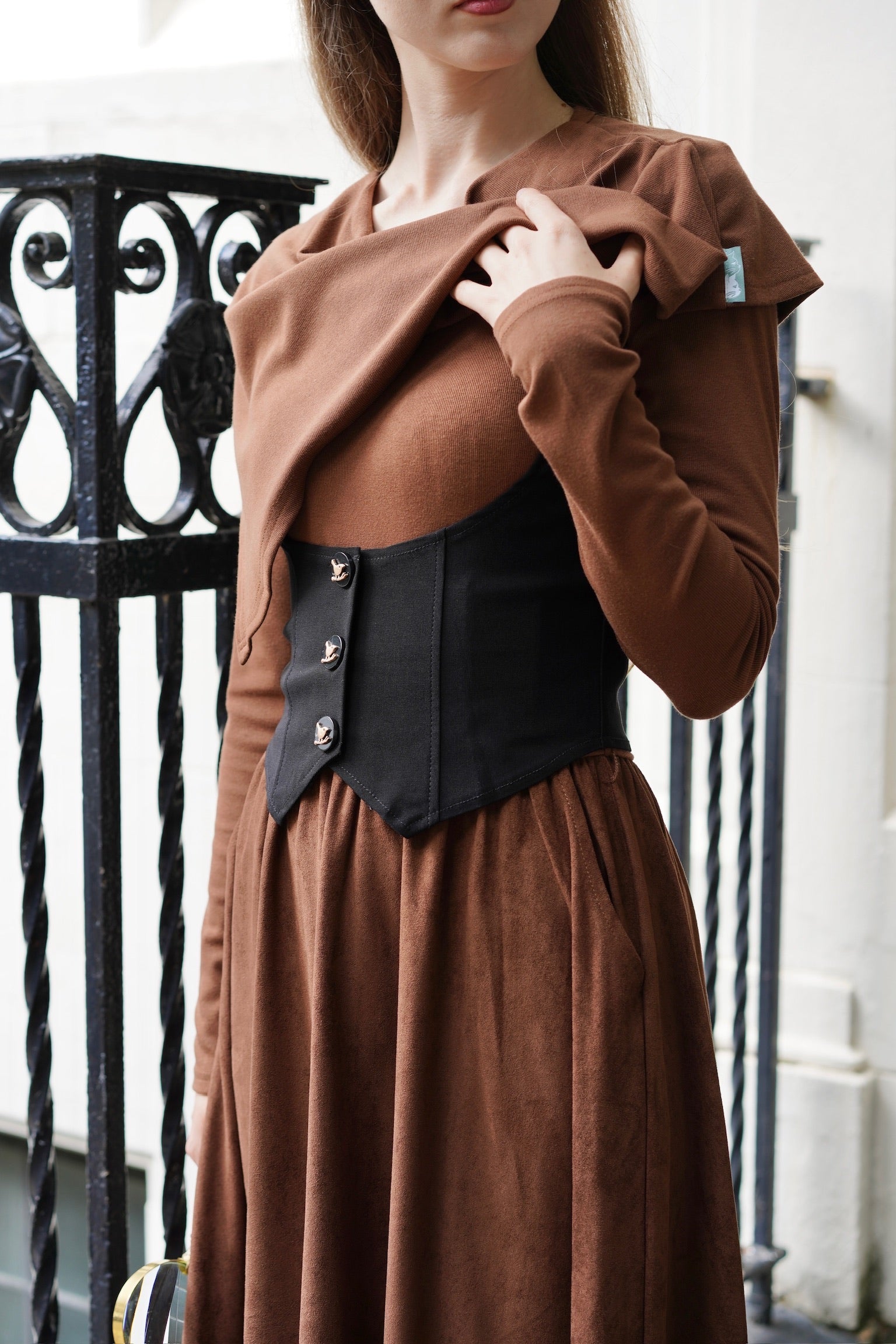 2-Way Claire Dress (Caramel)