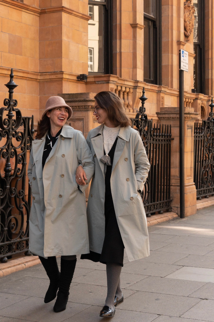 Trench coat open online