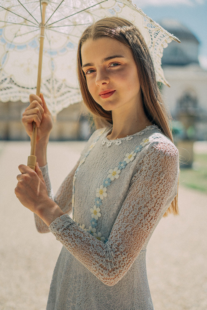 Priscilla Lace Midi Dress