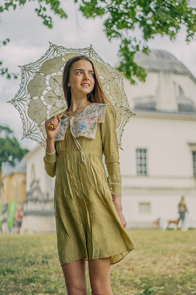 patina green dress J. Lindeberg Jasmin Ladies Dress - Patina Green