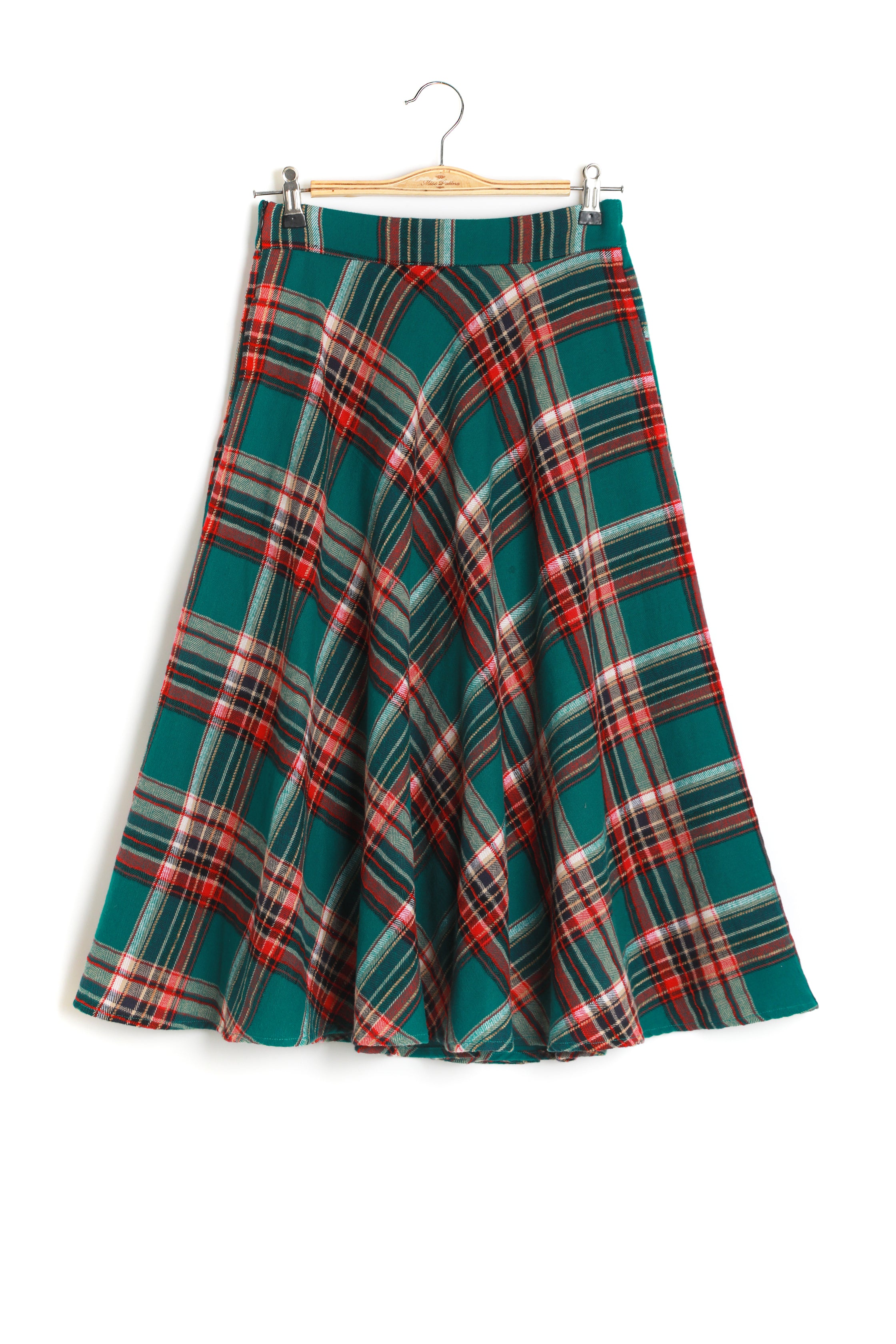 Holly Bow Jumper & Libreria Tartan Skirt (worth £160)