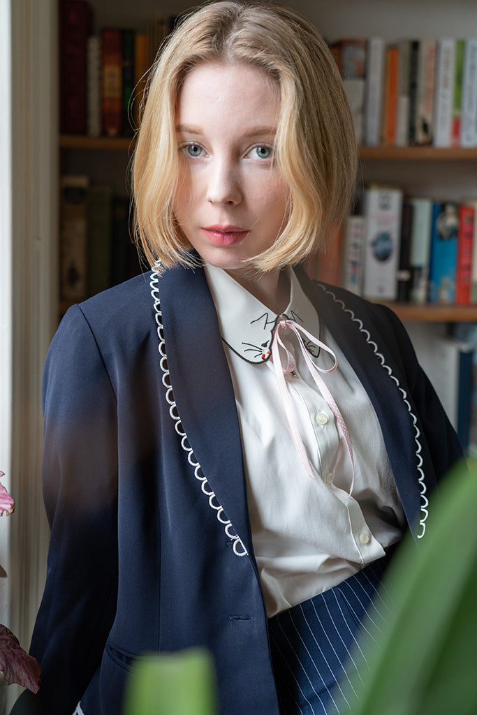 Blair Navy Blazer â Miss Patina