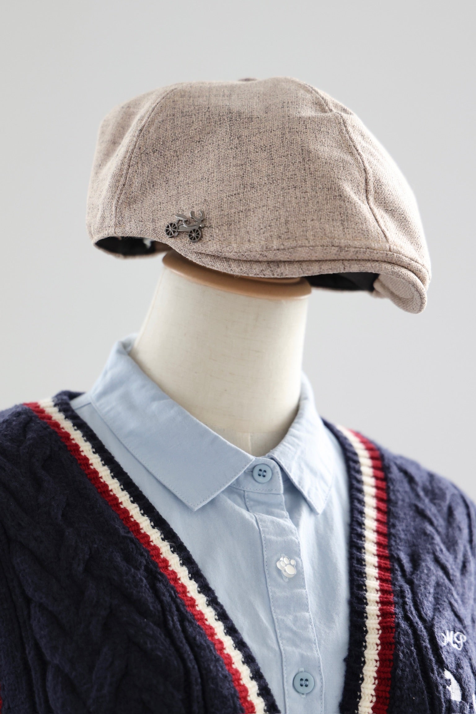 Tweed Run Newsboy Cap (2 colours)