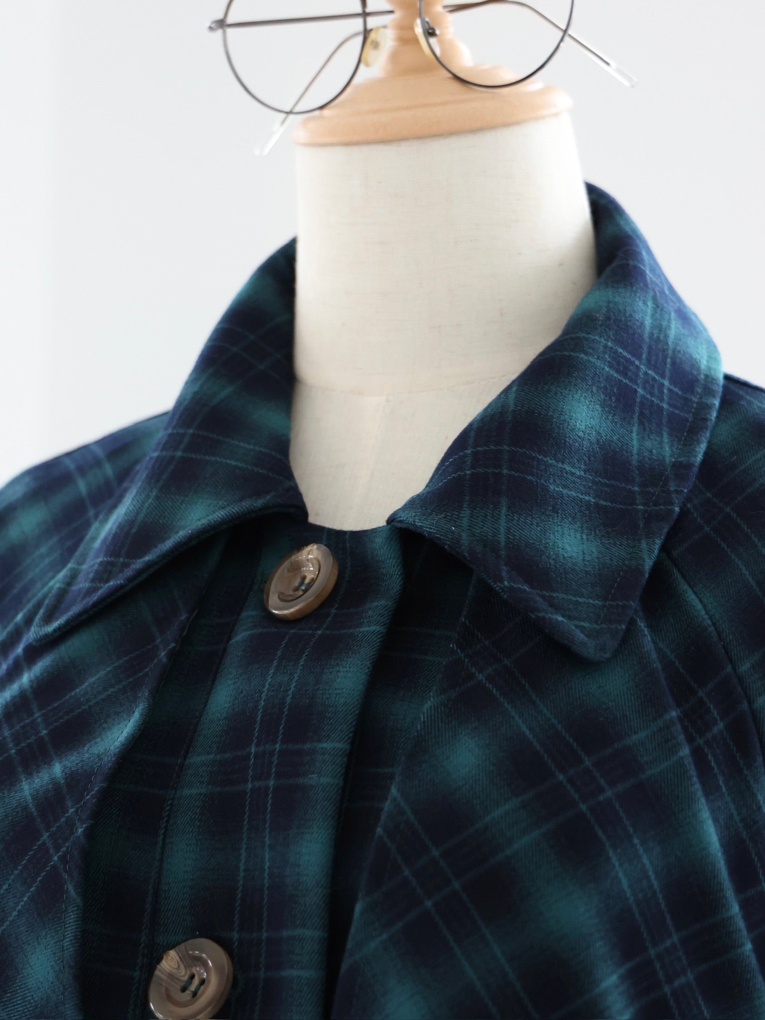 Highland Tartan Trench Coat