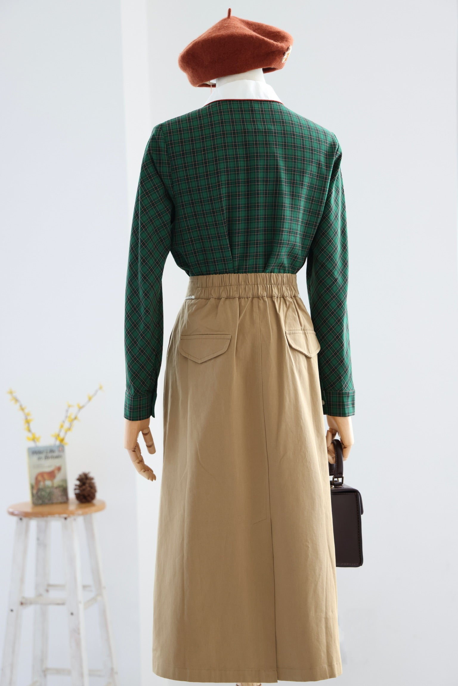 Rustic 40s Utility Skirt