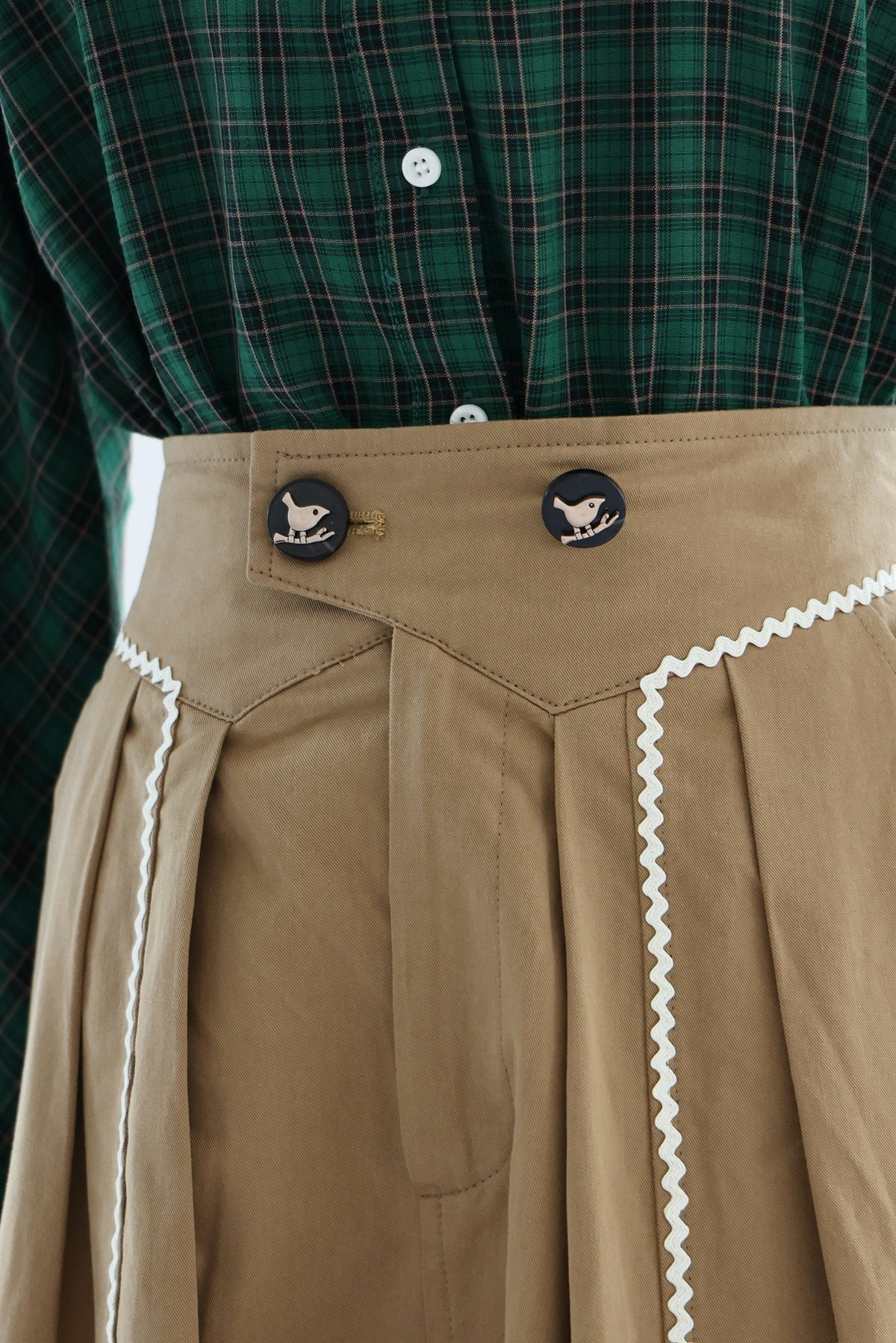 Rustic 40s Utility Skirt