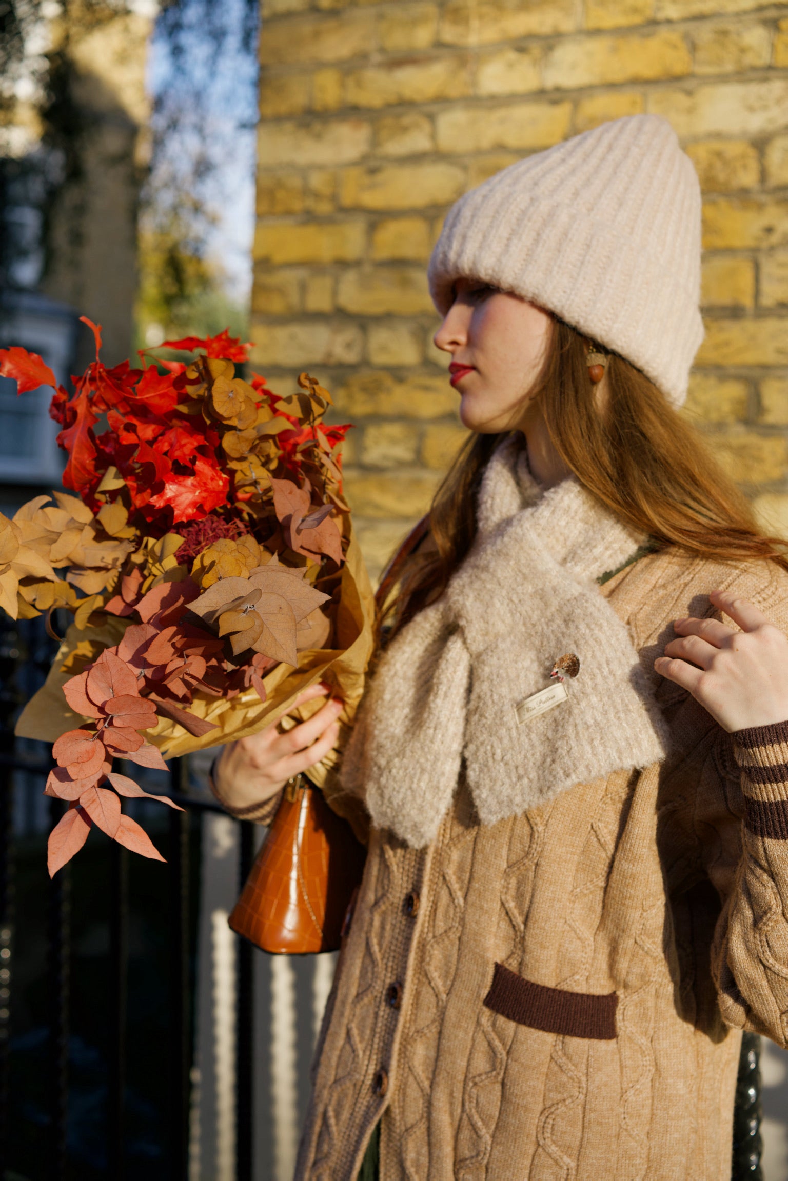 Cosy Cloud Knit Hat (Soft Oatmeal)