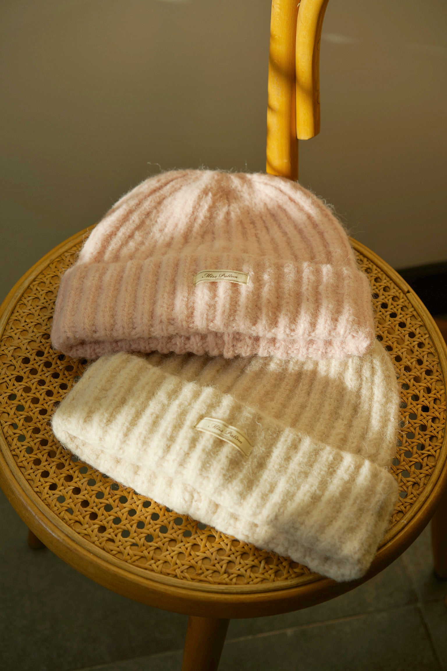 Cosy Cloud Knit Hat (Soft Oatmeal)