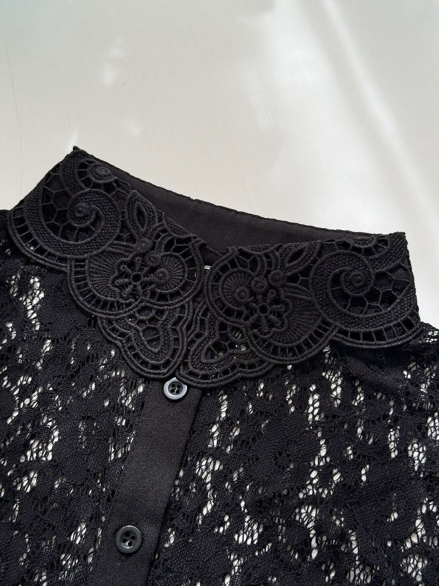 Retro Layering Mock Collar Collection