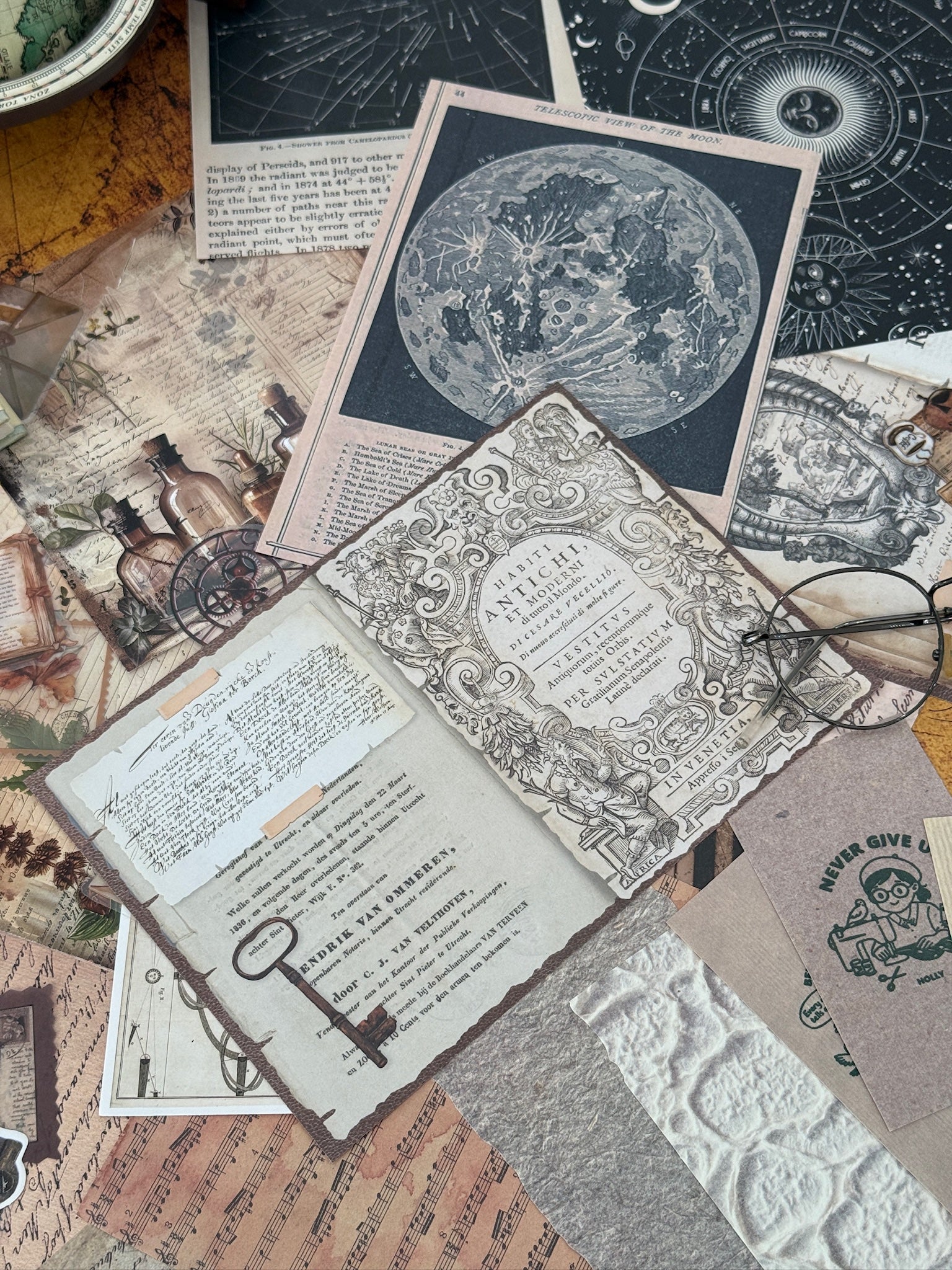 Academia Aesthetics Journaling Pack