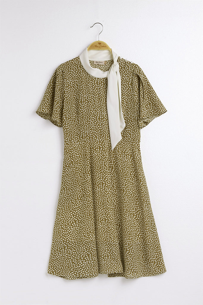 Agnes Dress (Leaf）