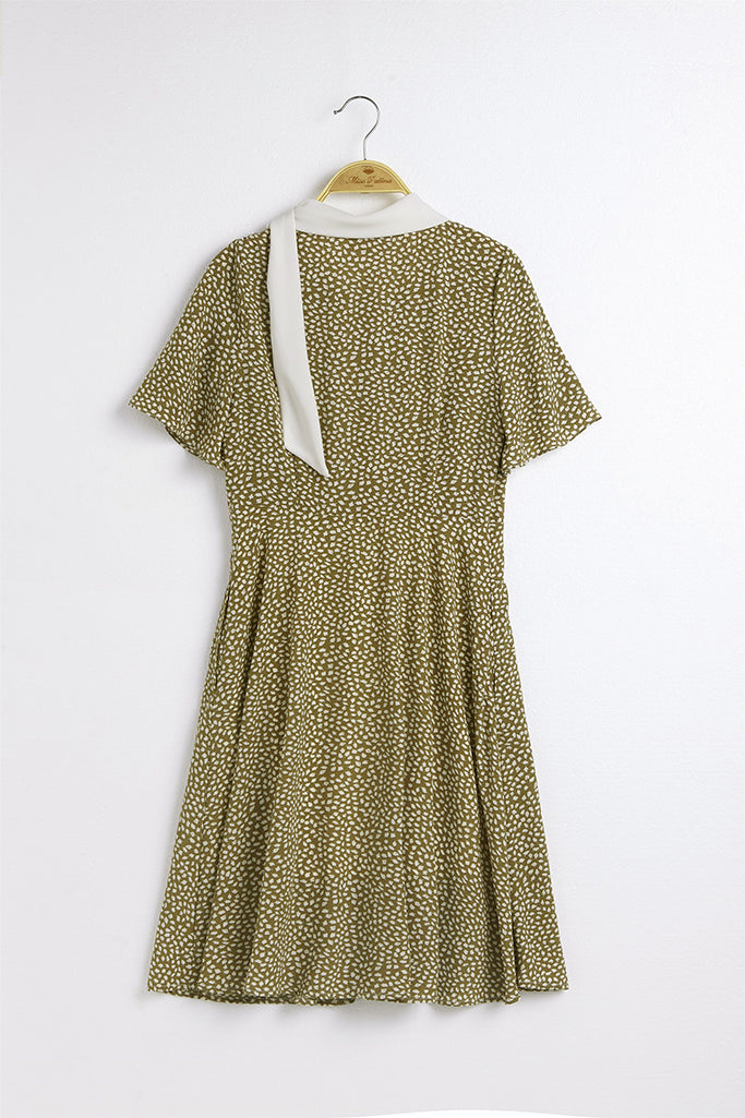 Agnes Dress (Leaf）