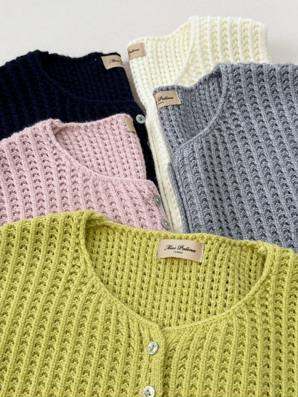 Alpine Cottage Knit Vest (Cream)