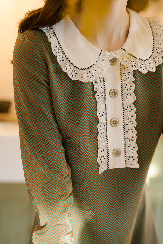 The Annabelle dress in French White ~ Bespoke Design
