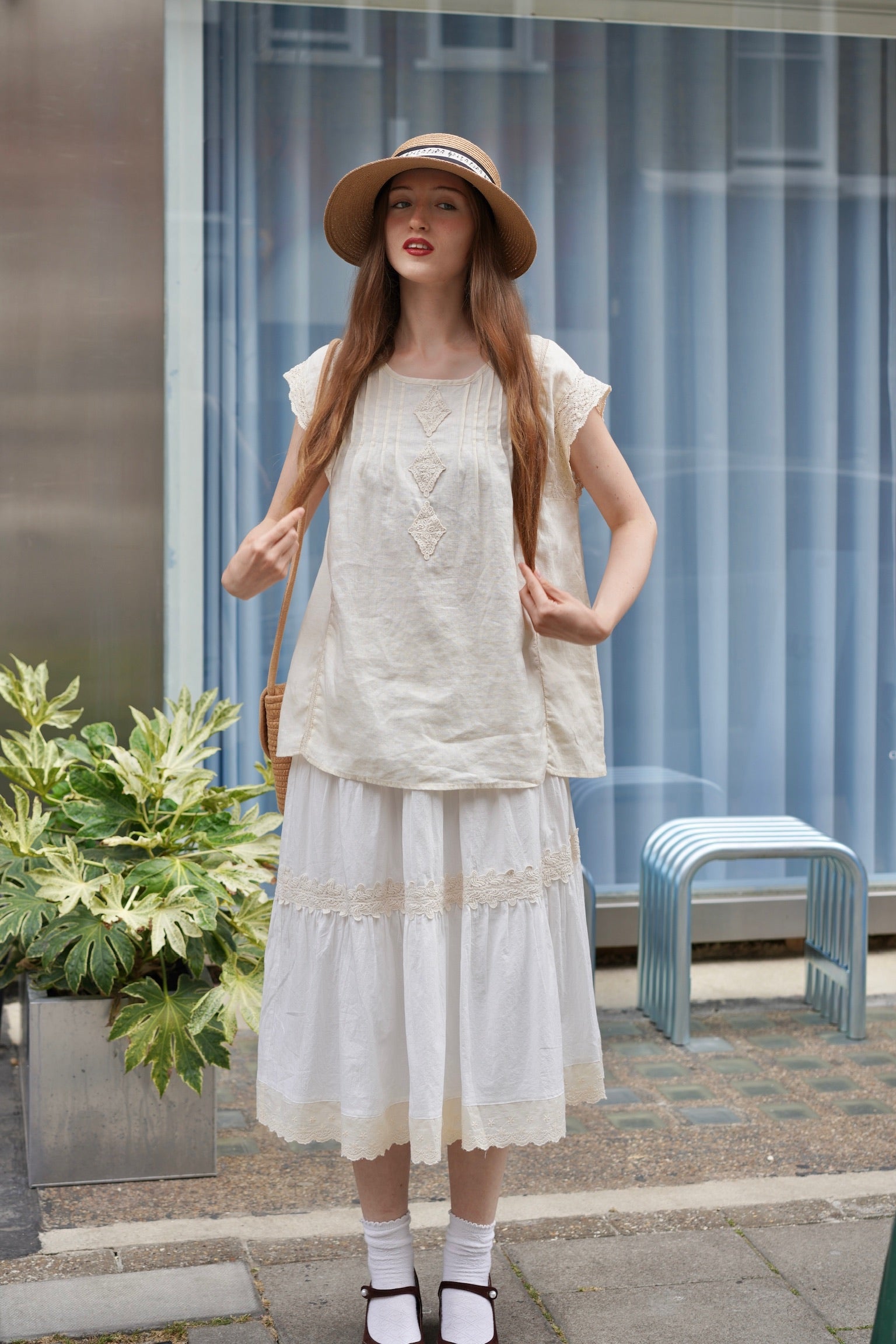 Anne of Avonlea Linen Top