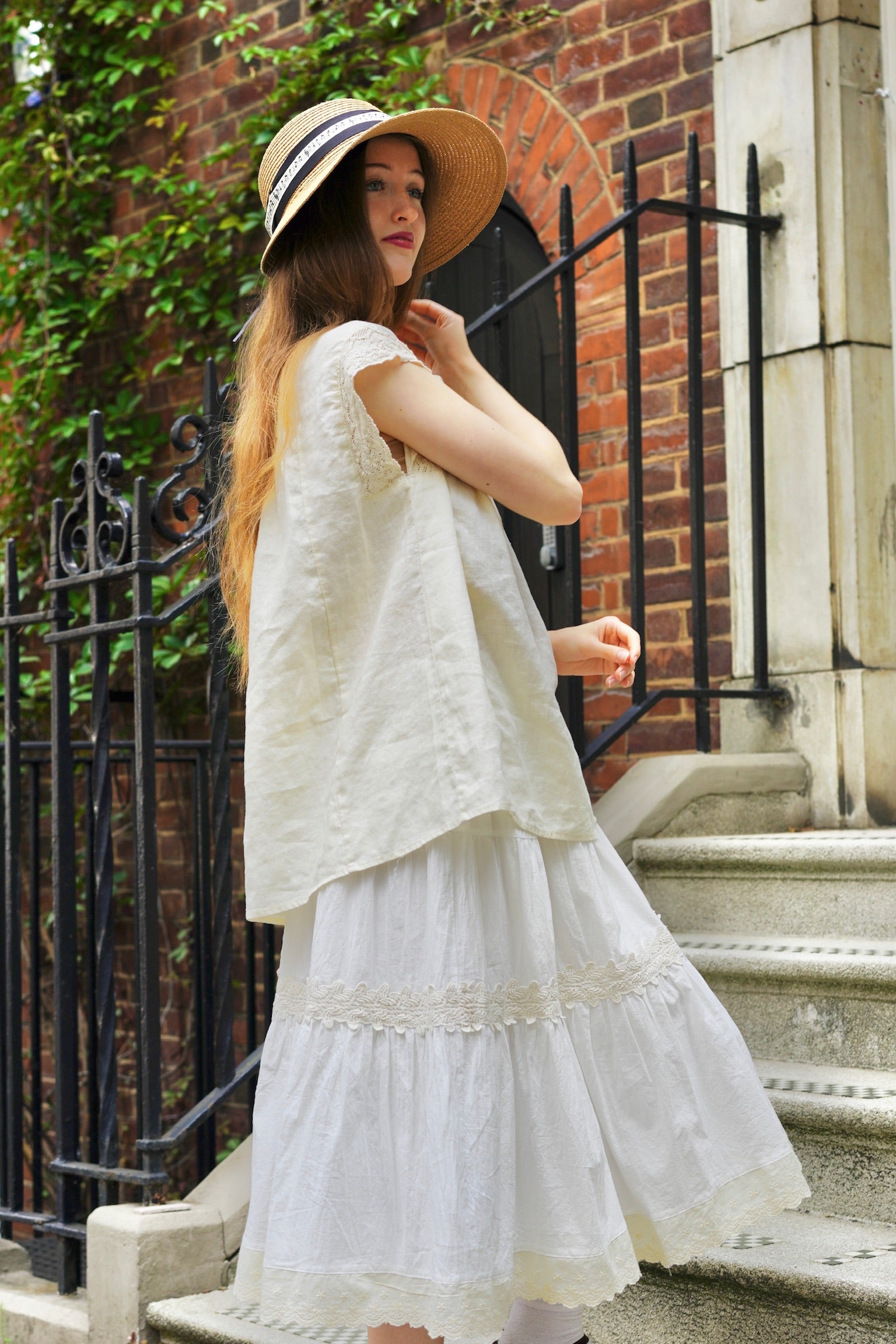 Anne of Avonlea Linen Top