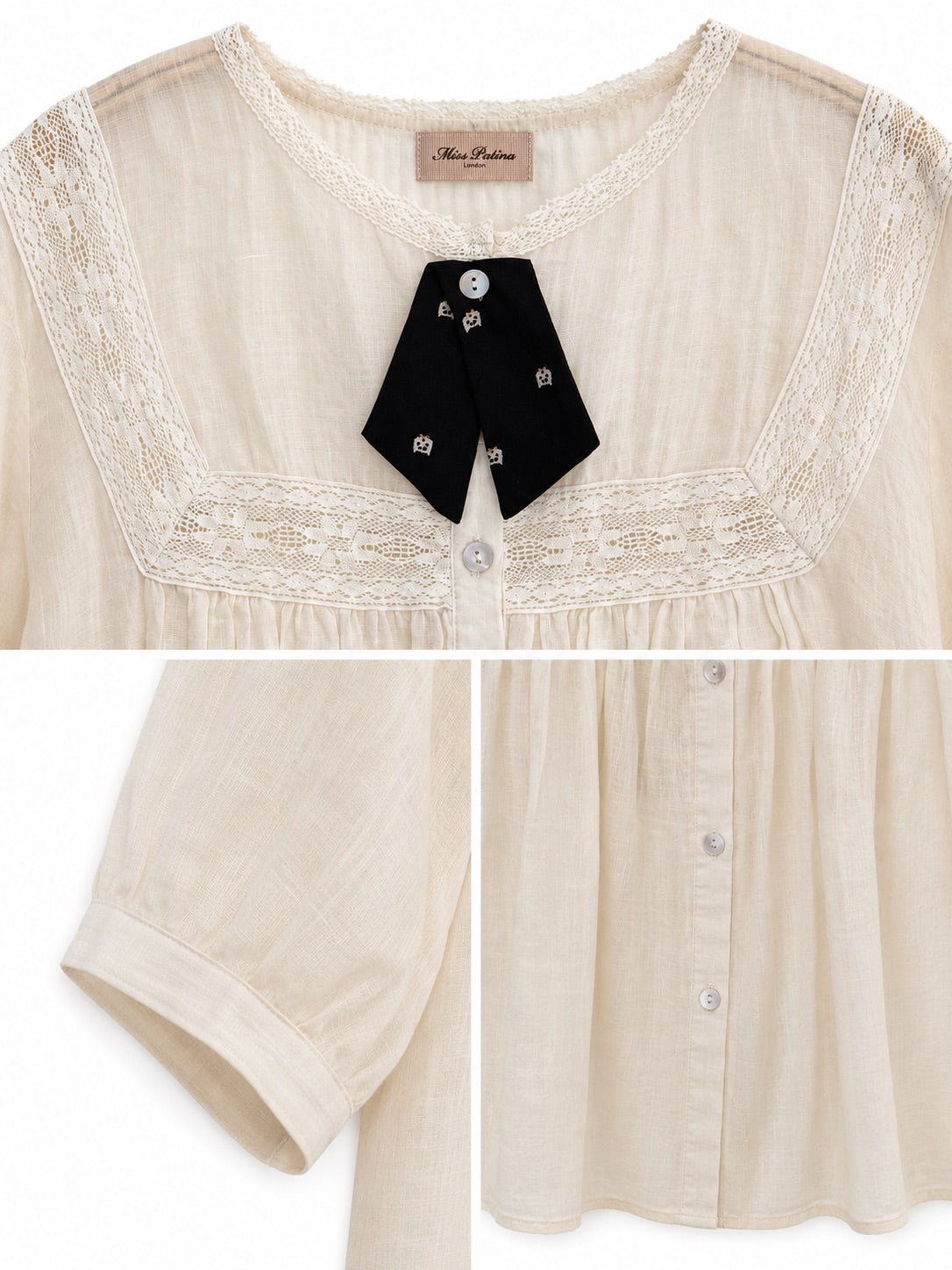 Antique Lace Edwardian Blouse
