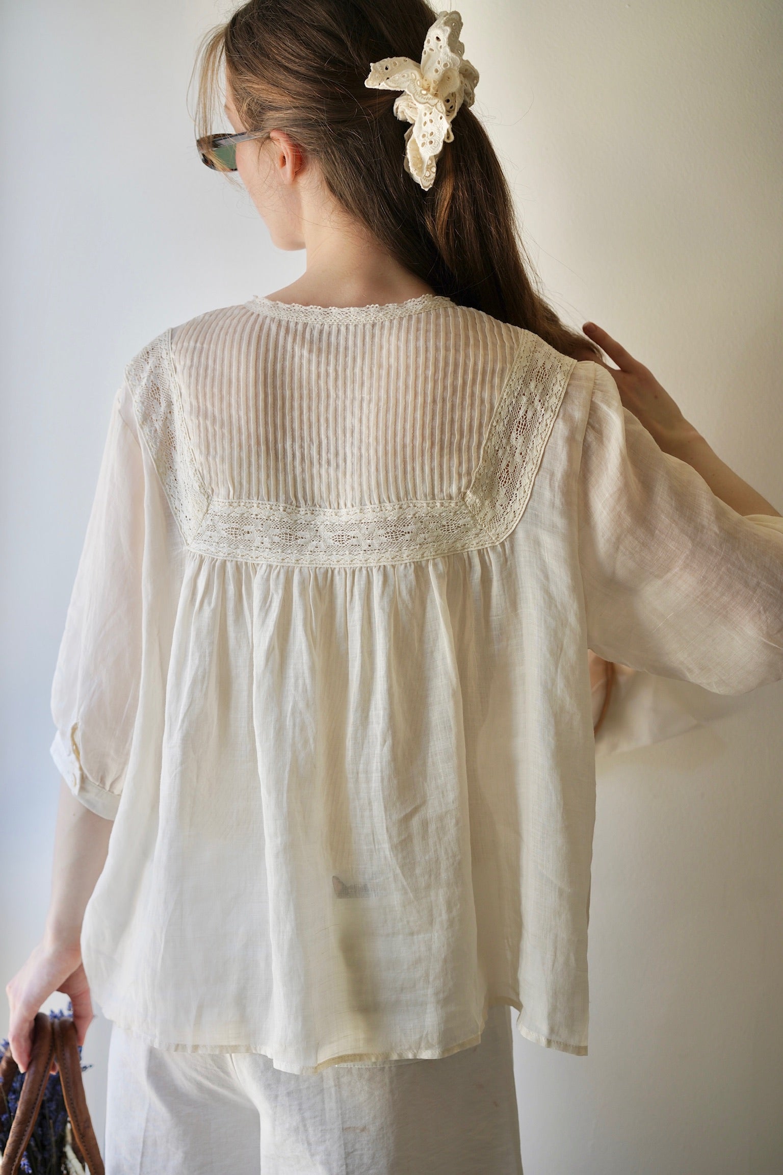 Antique Lace Edwardian Blouse