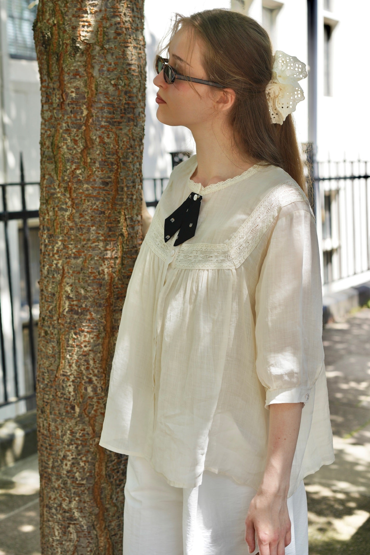 Antique Lace Edwardian Blouse