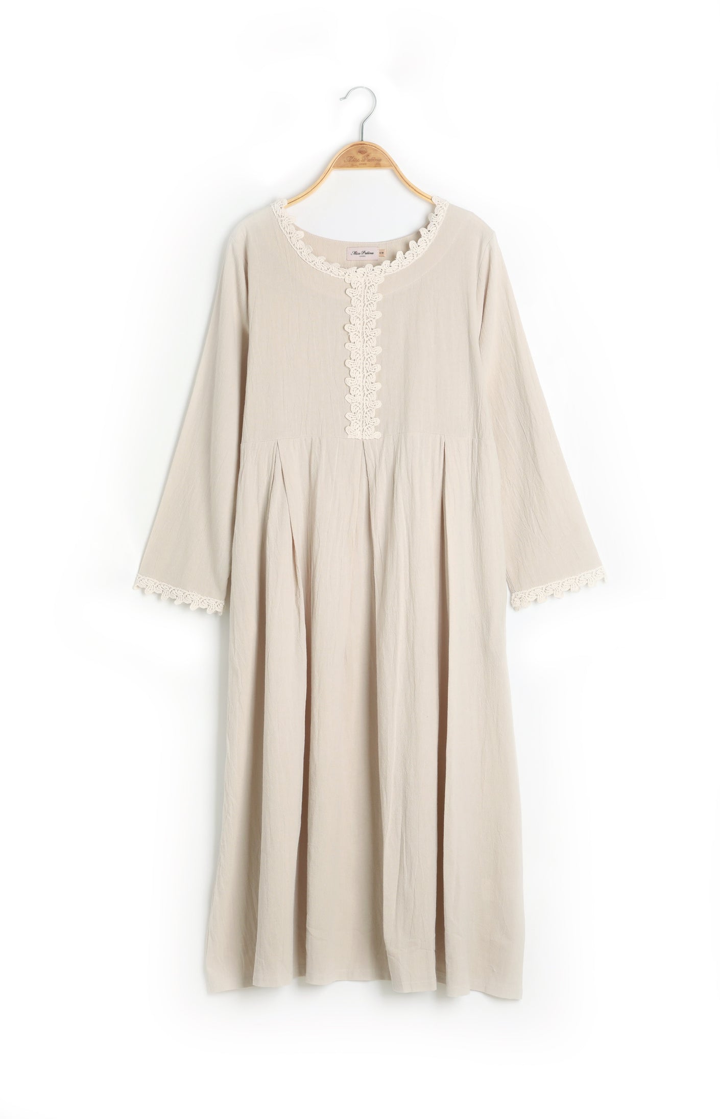 Antonia Dress / Cottage Blue + Pewter Green Toile Cotton