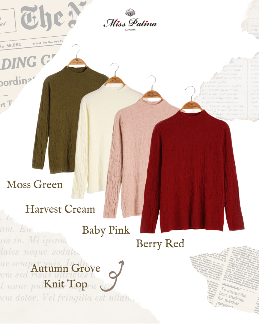 Autumn Grove Knit Top (Harvest Cream)