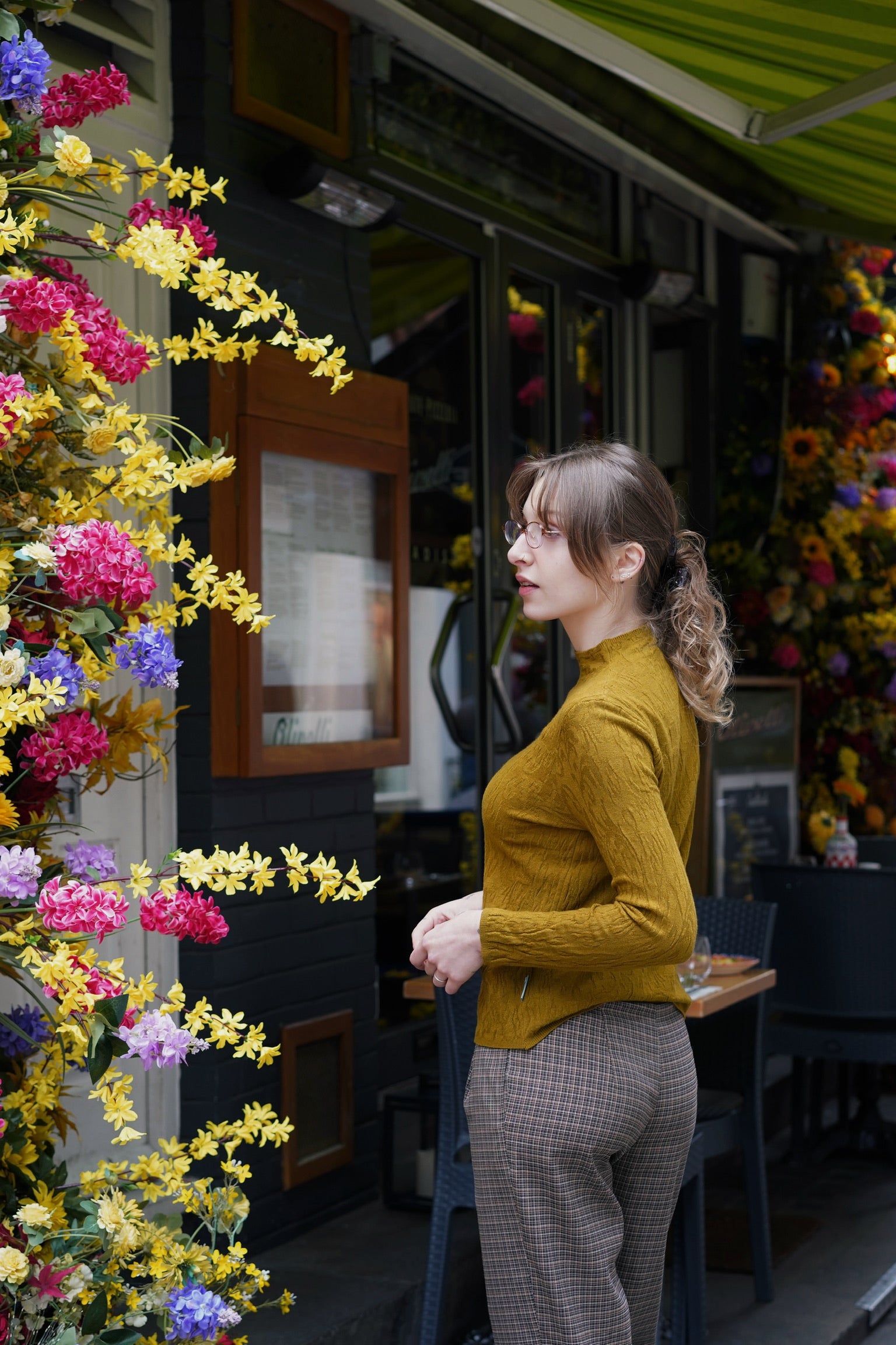 Autumn Grove Knit Top (Mustard)