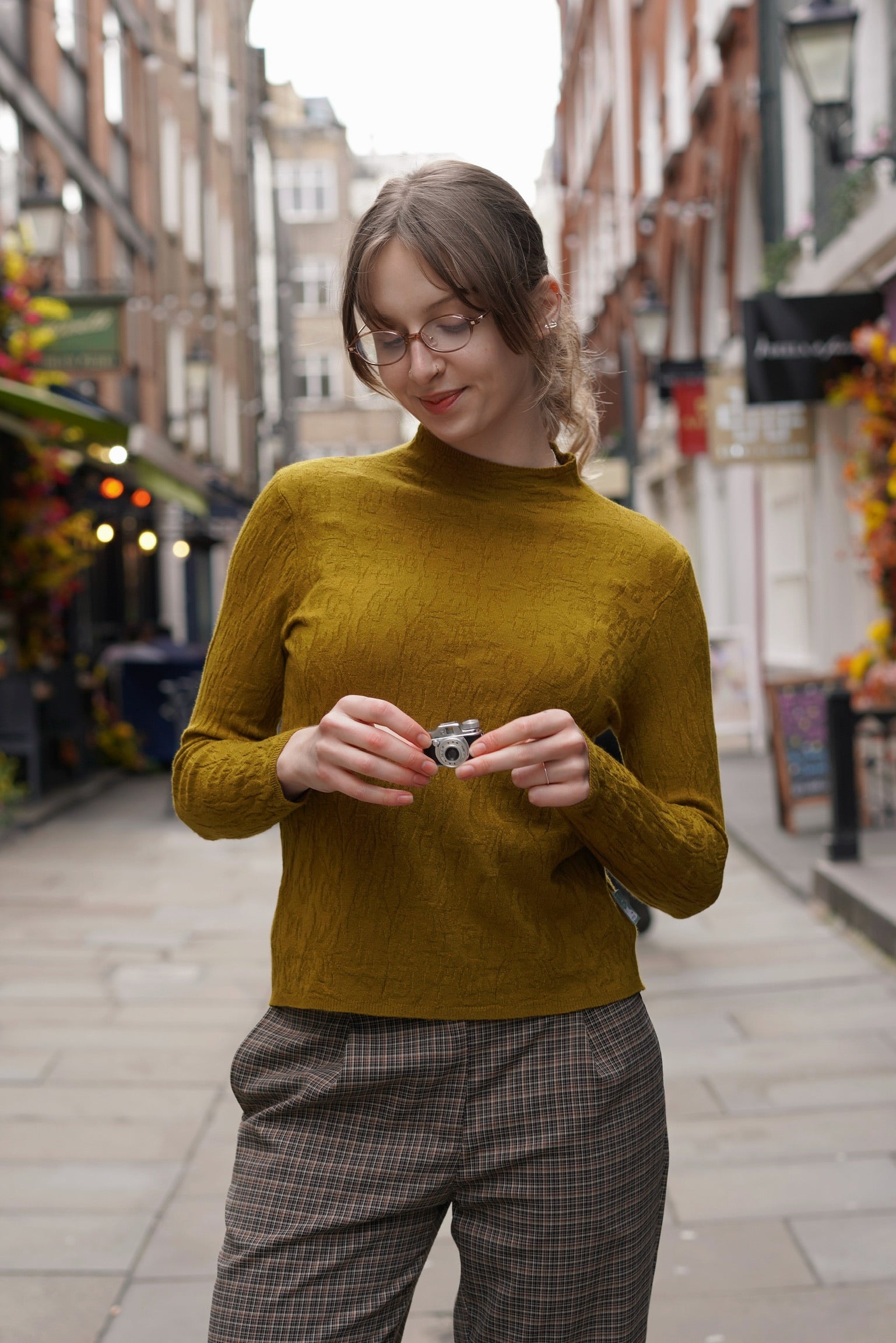 Autumn Grove Knit Top (Mustard)