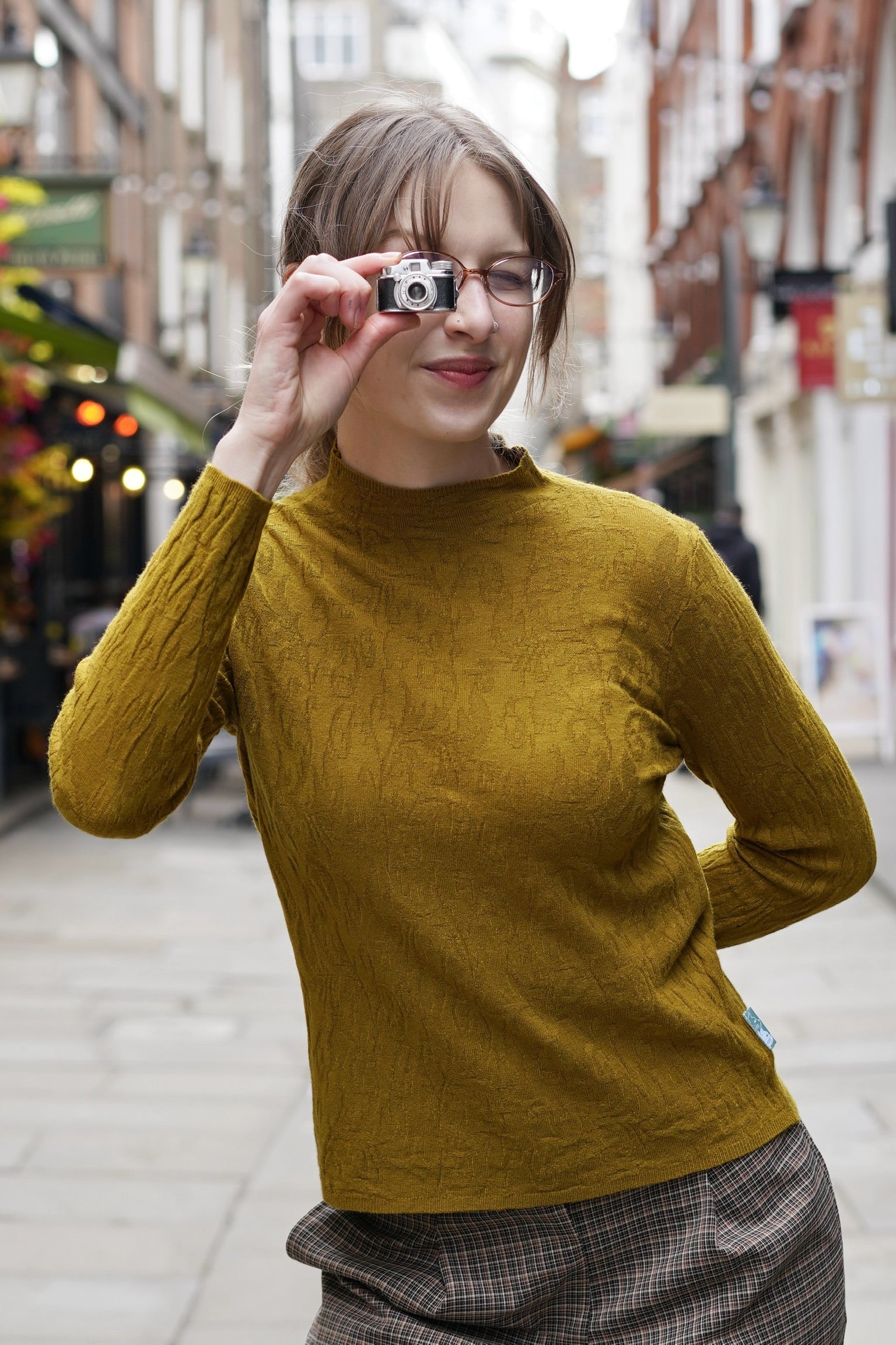 Autumn Grove Knit Top (Mustard)