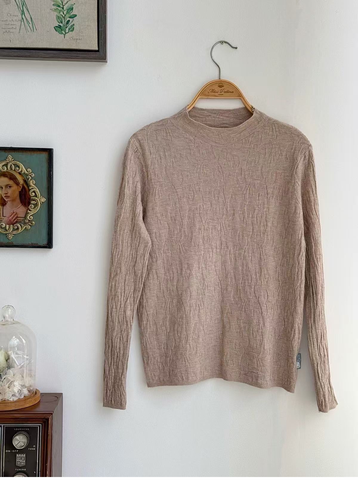 Autumn Grove Knit Top (Oatmeal)