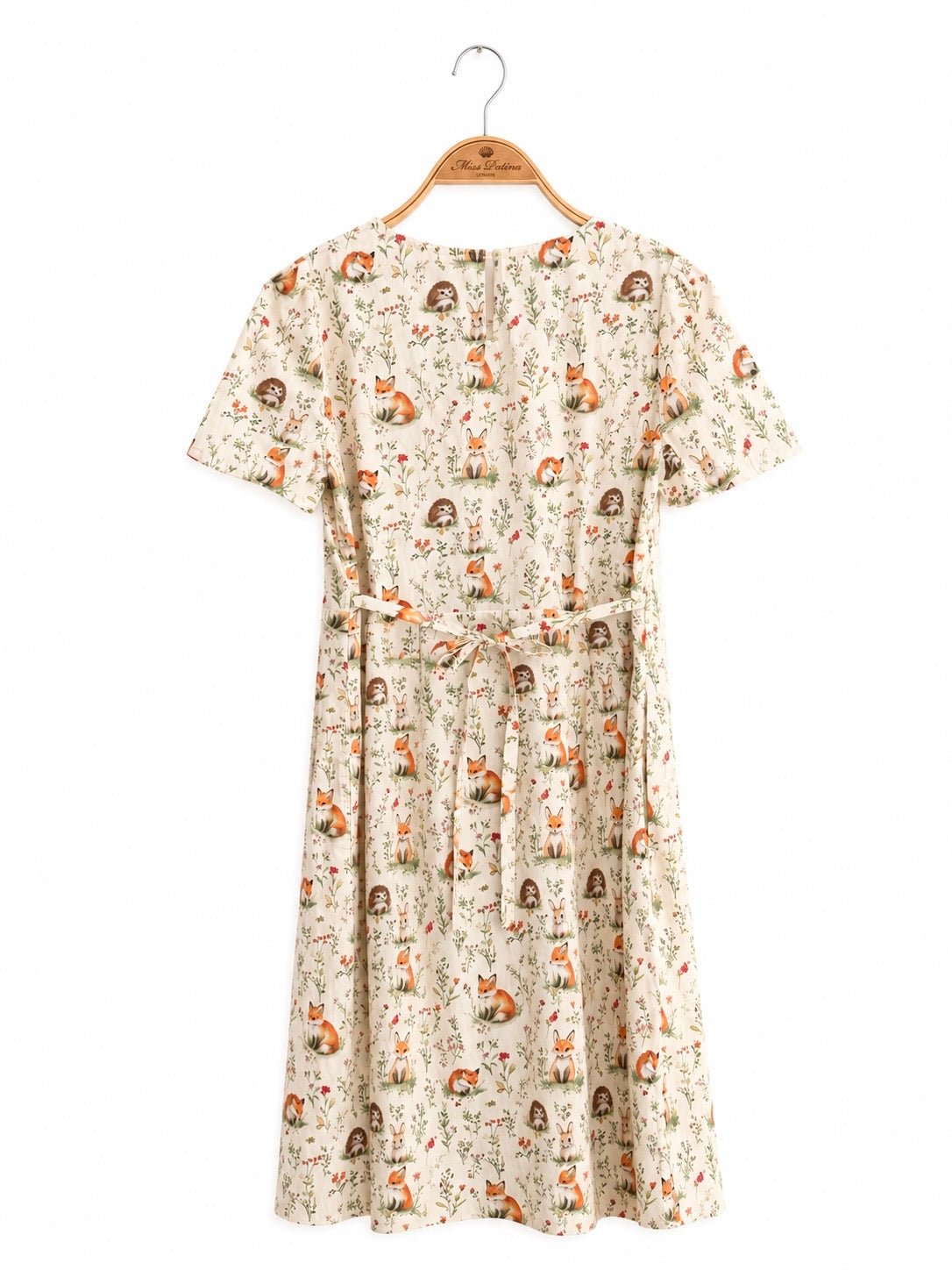 Baby Fox & Friends Cotton Dress