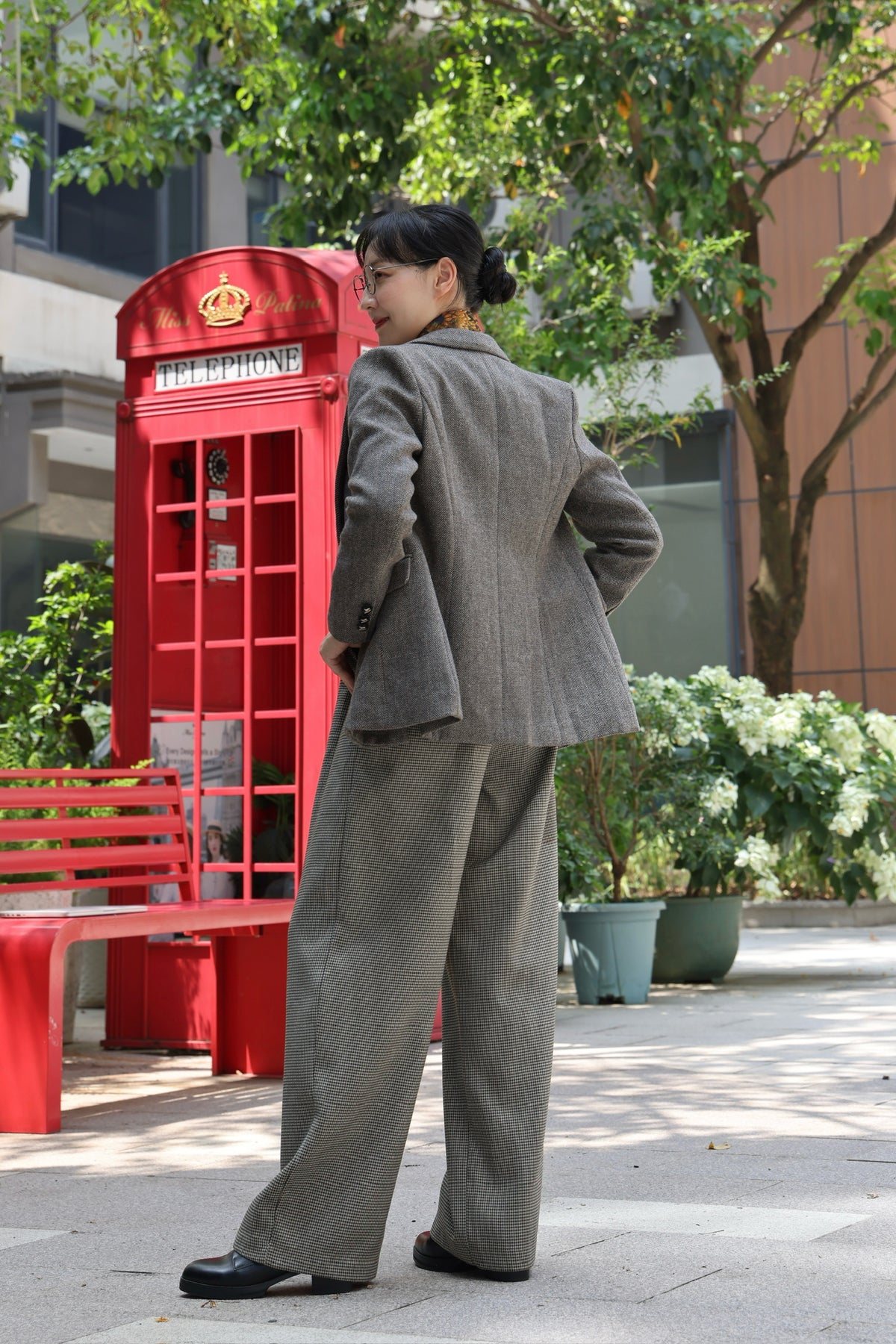 Baker Street Herringbone Blazer