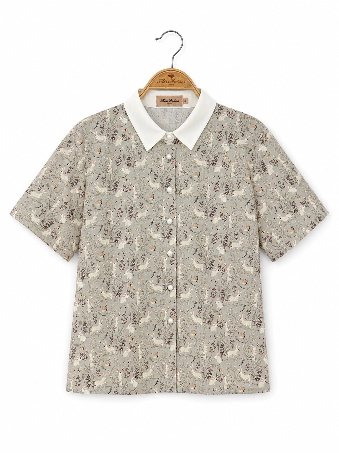Beatrix Bunny Blouse (Short Pointed Collar)
