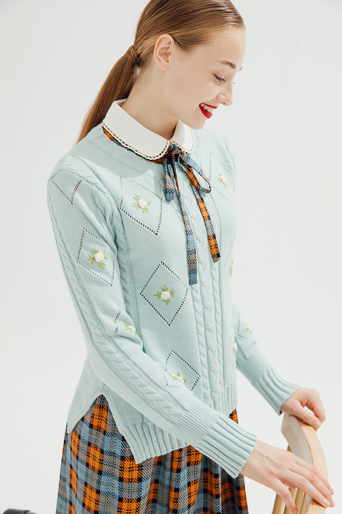 Belle Ame Jumper (Baby Blue)