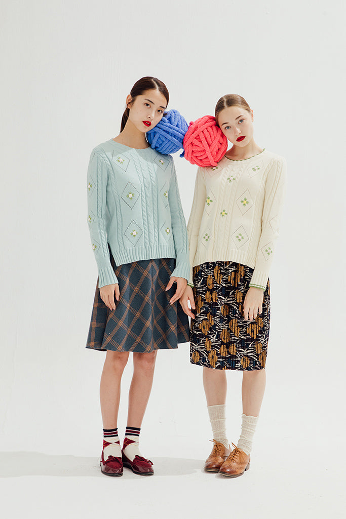 Belle Ame Jumper (Baby Blue)