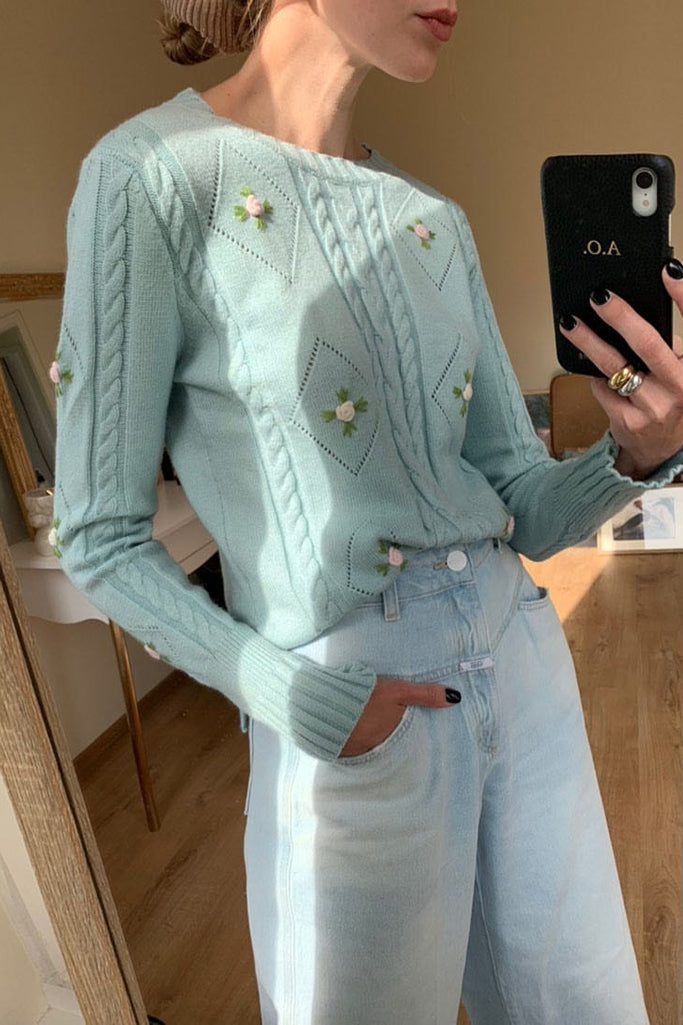 Belle Ame Jumper (Baby Blue)