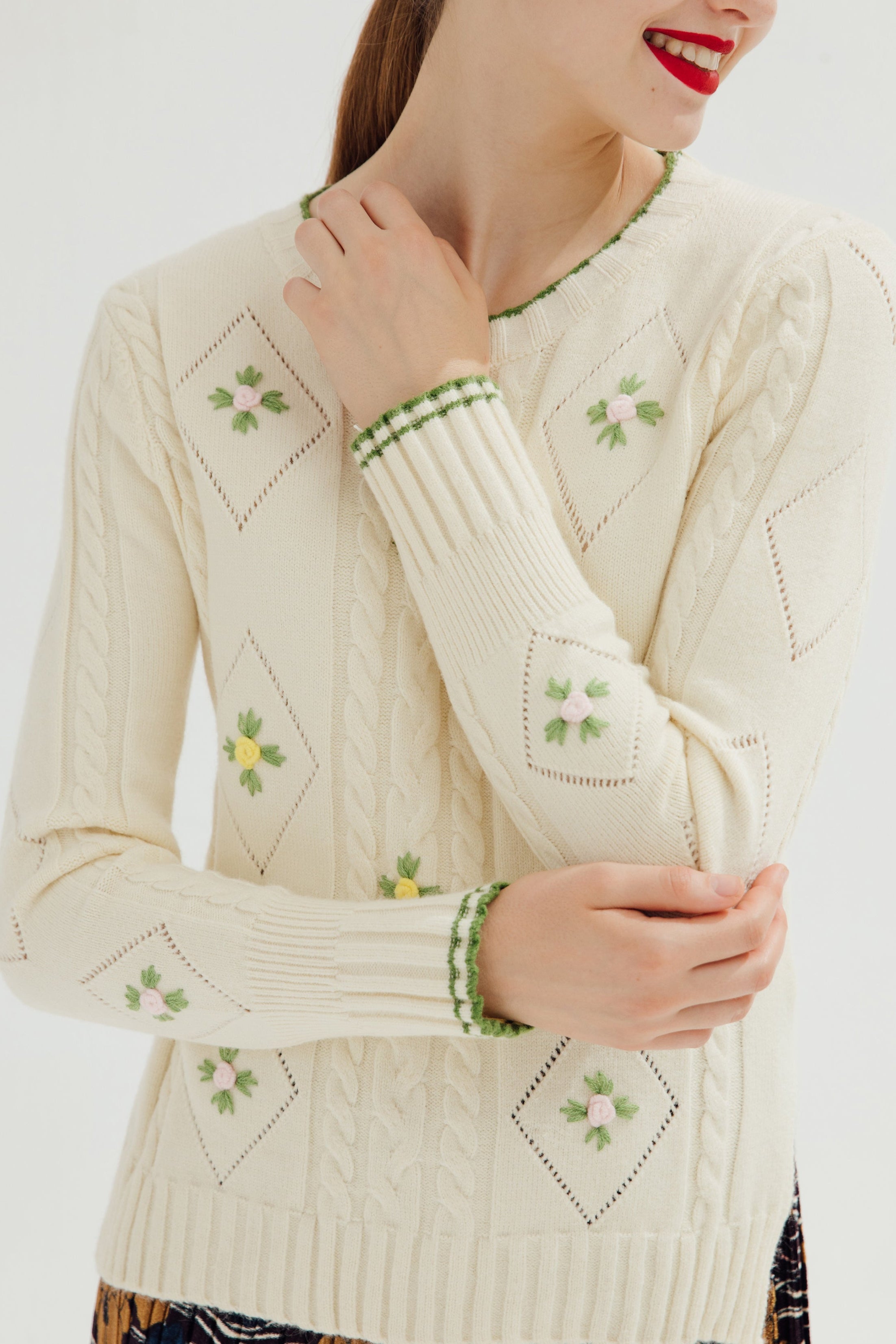 Belle Ame Jumper (Cream)