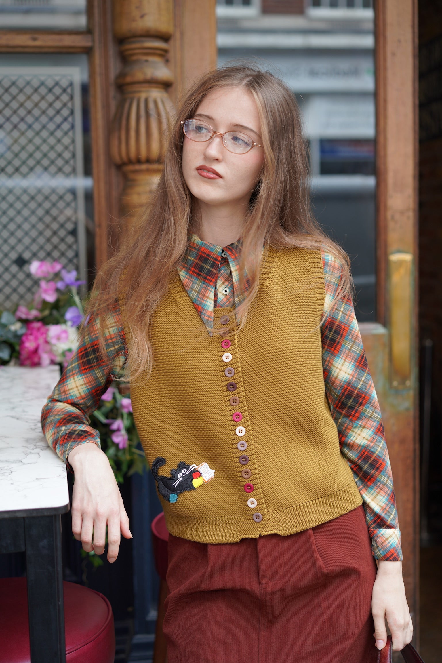 Bibliocat Cotton Vest