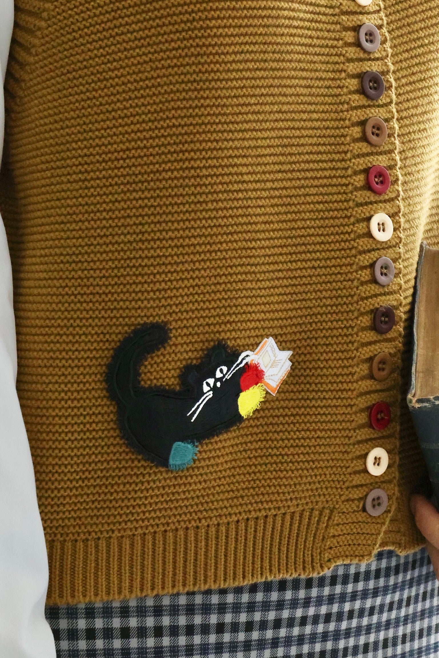 Bibliocat Cotton Vest