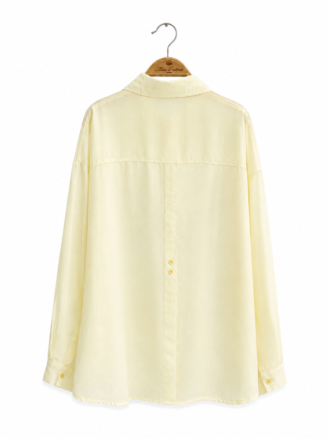 Birdsong Lyocell Shirt Set (Butter Yellow)