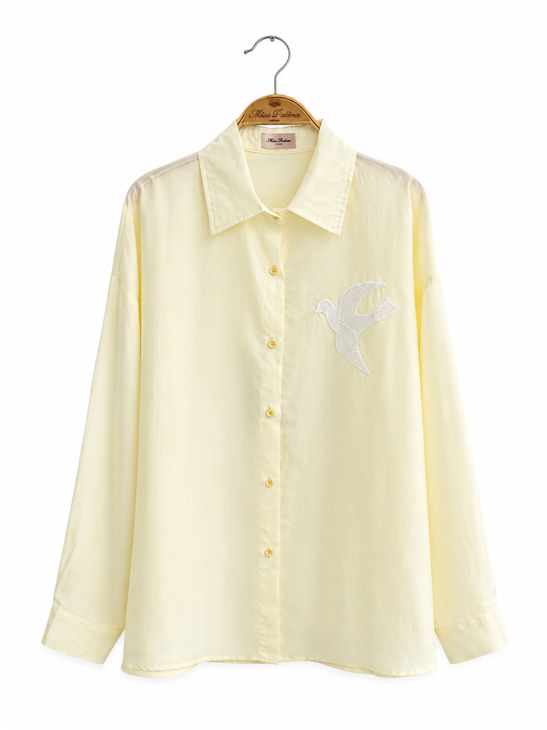 Birdsong Lyocell Shirt Set (Butter Yellow)