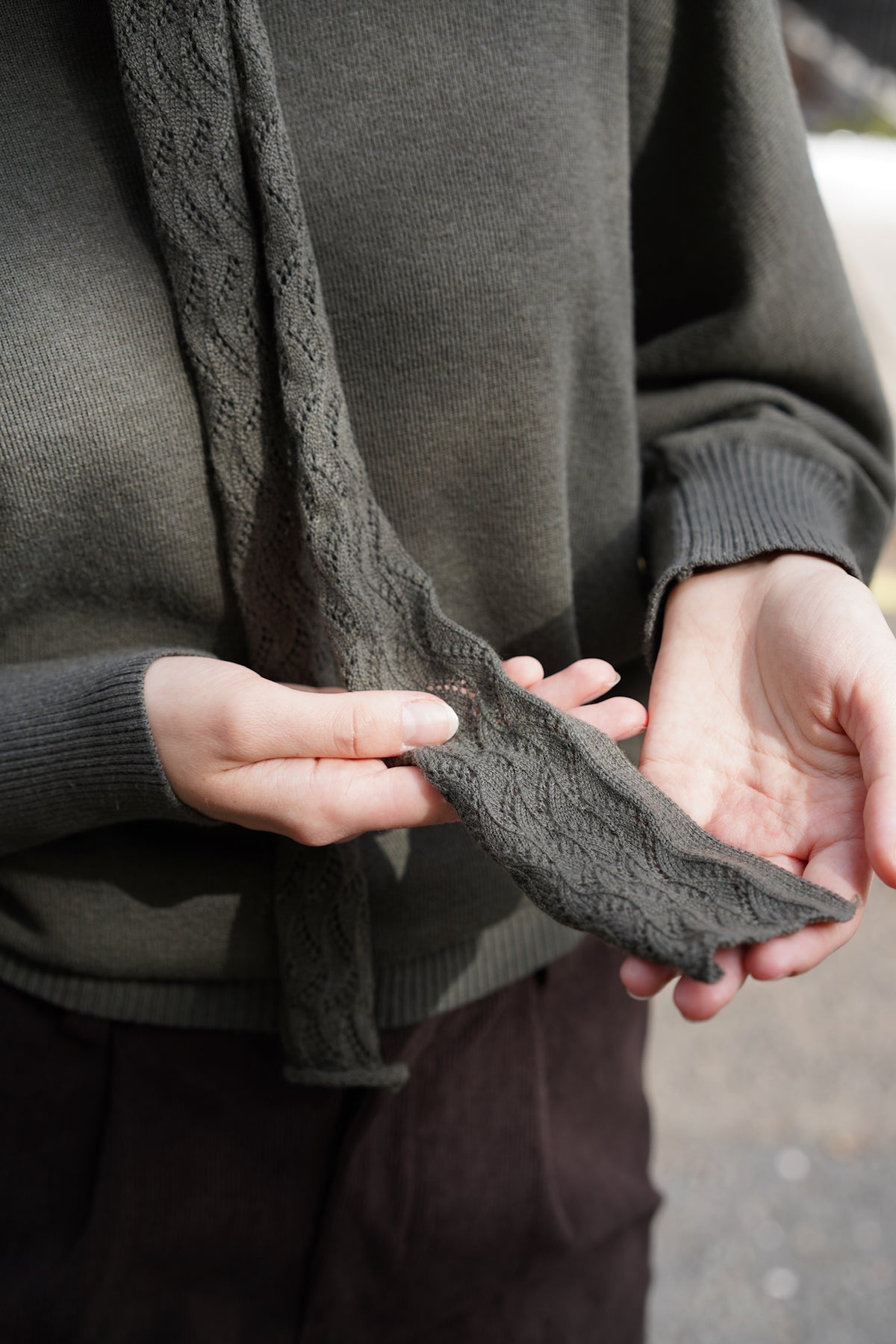 Bloomsbury Scarf Knit Jumper