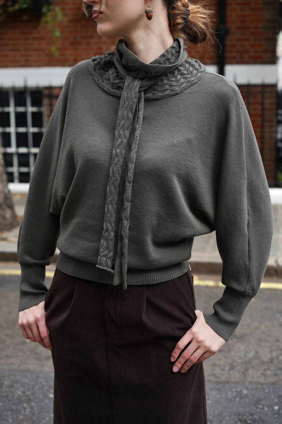 Bloomsbury Scarf Knit Jumper