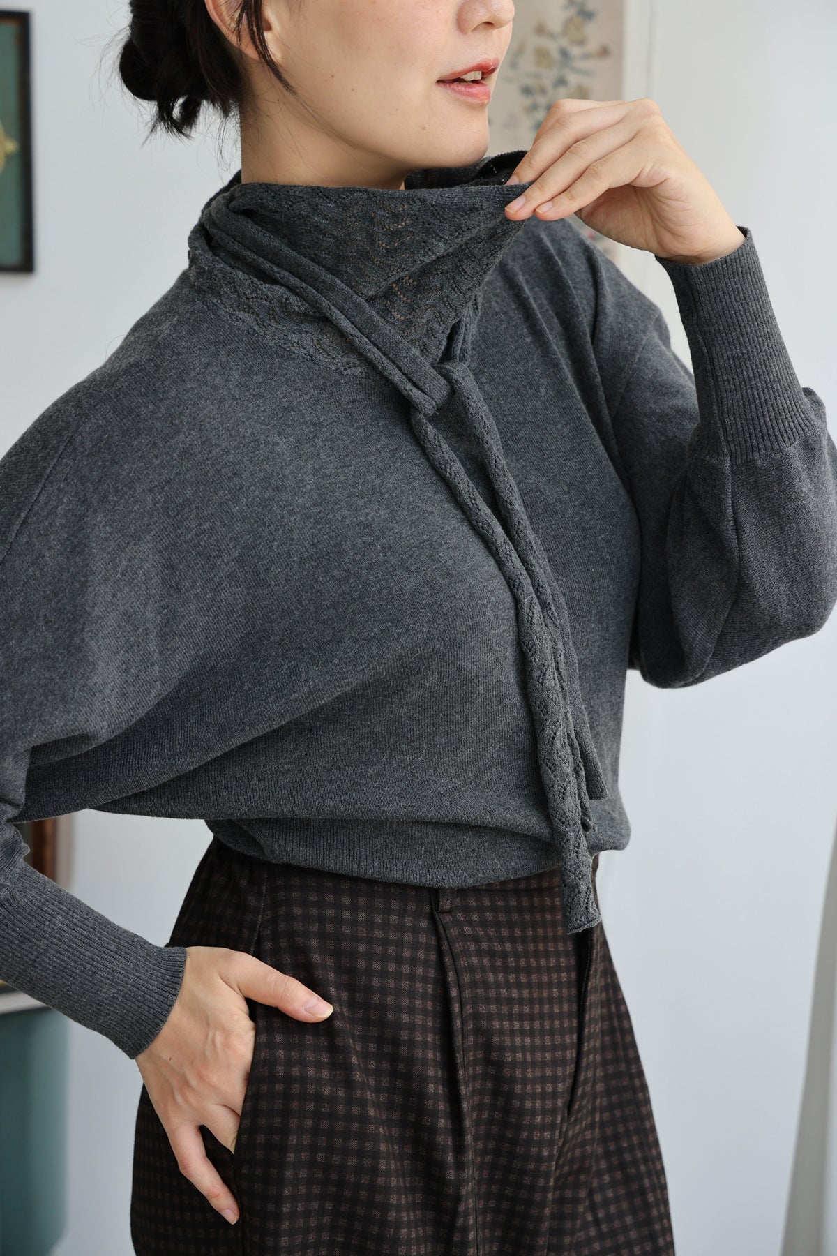 Bloomsbury Scarf Knit Jumper