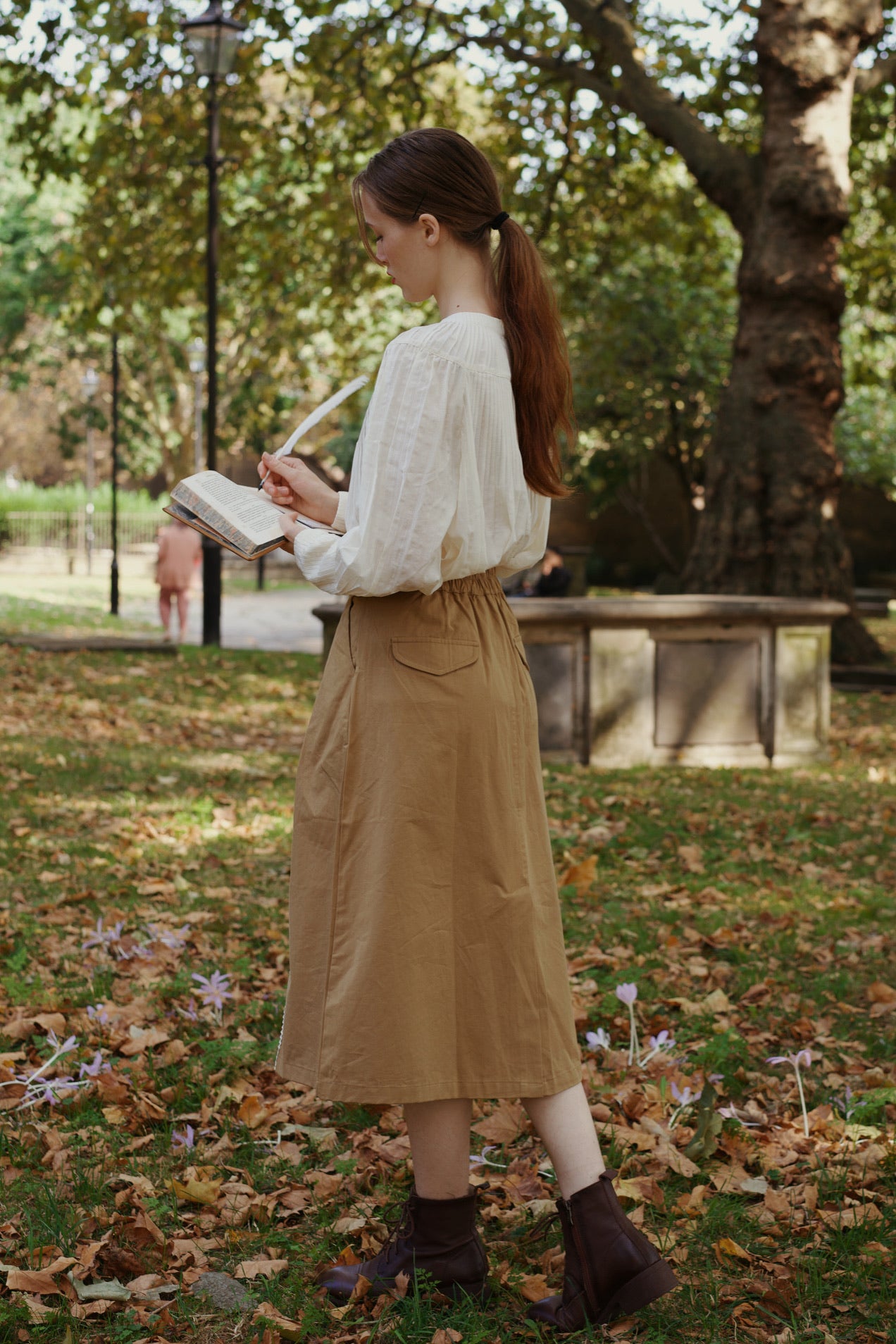 Rustic 40s Utility Skirt