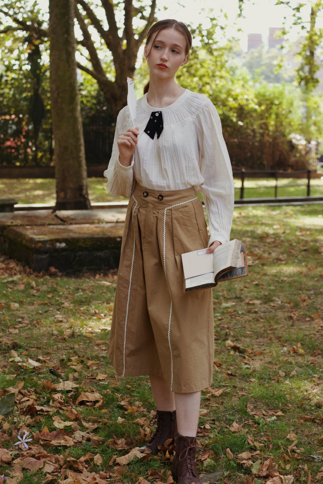 Rustic 40s Utility Skirt