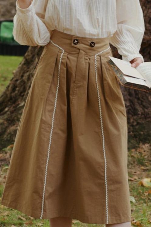 Rustic 40s Utility Skirt