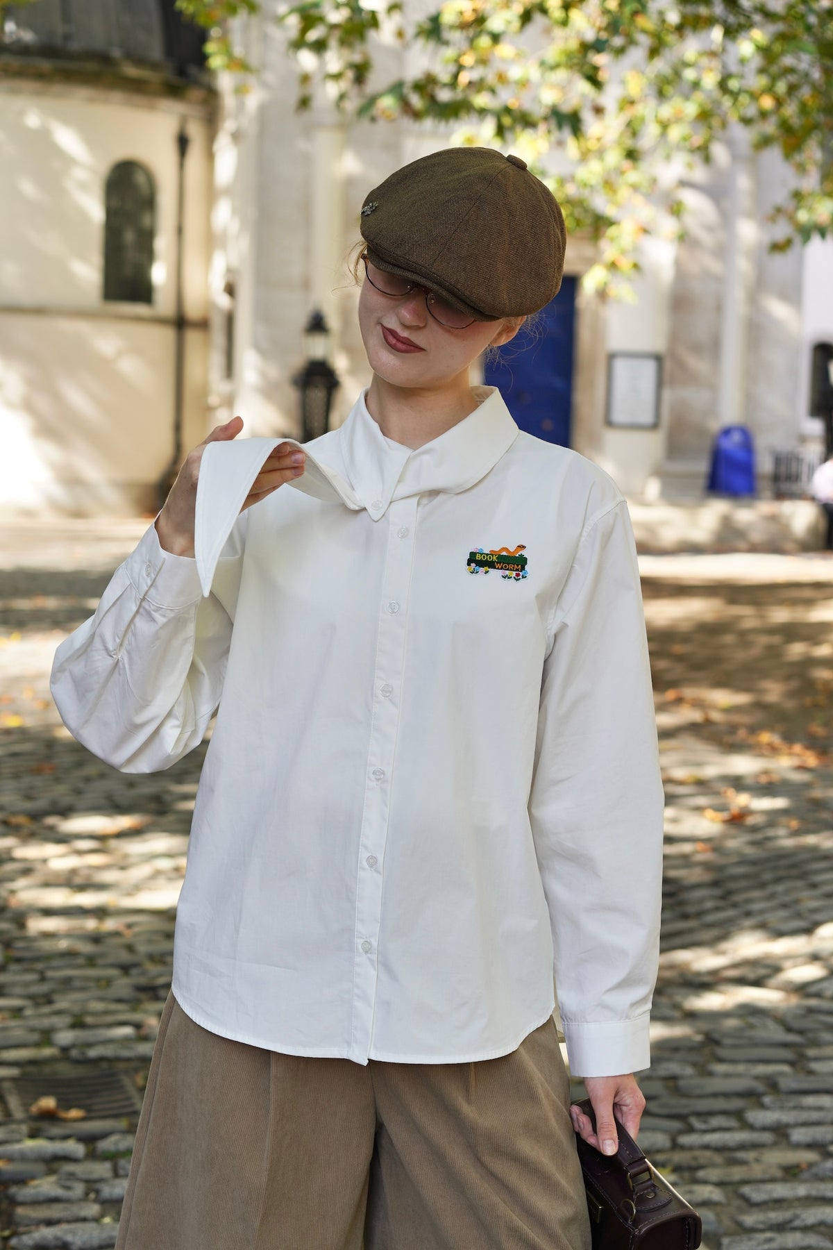 Bookworm Cotton Shirt