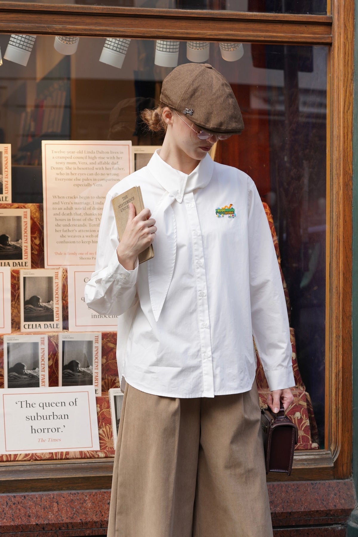 Bookworm Cotton Shirt